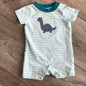 Gymboree 0-3m Dino romper